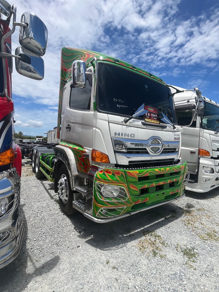 😎สิบล้อหัวลาก HINO FM2P 380 แรง ปี 2562  (7351)
