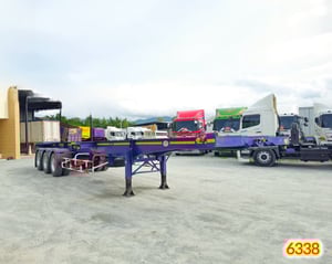 🇨🇷 หางก้าง สามเพลา อู่RCK ปี2564 (6338)