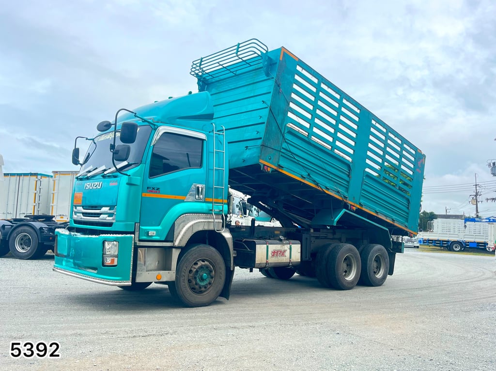 🌺 สิบล้อดั้มพ์ ISUZU FXZ 360 แรง ปี 2566  (5392)