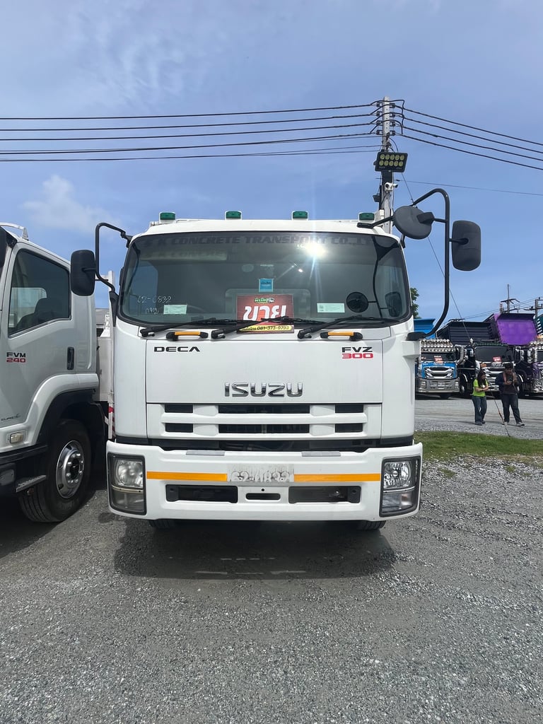 ‼️ สิบล้อพื้นเรียบ ISUZU FVZ 300  แรง ปี 2557 กระบะยาว 6.25 กว้าง 2.50 (0832)