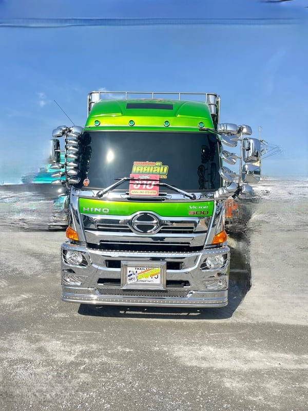 👉 สิบล้อคอก HINO FL8J 260 แรง ปี 2566 (5115)