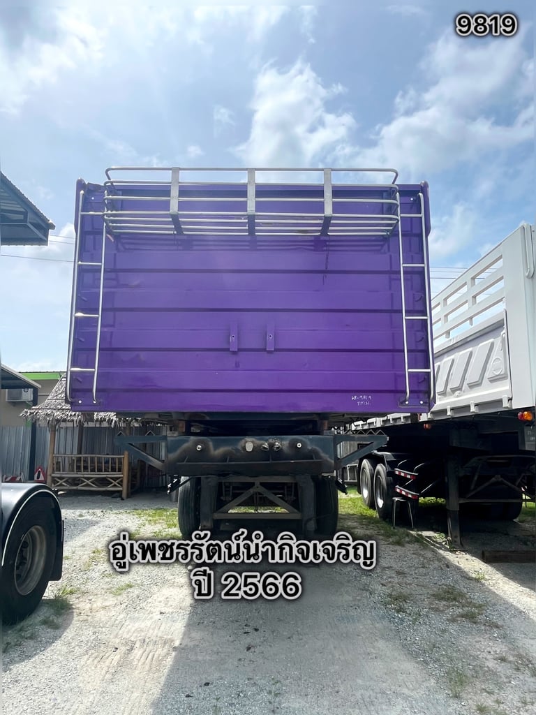 🦋 หางเซมิดั้มพ์ สองเพลา อู่เพชรรัตน์นำกิจเจริญ  ปี 2566  (9819)