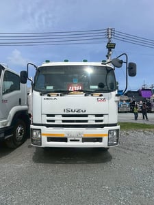 ‼️ สิบล้อพื้นเรียบ ISUZU FVZ 300  แรง ปี 2557 (0832)