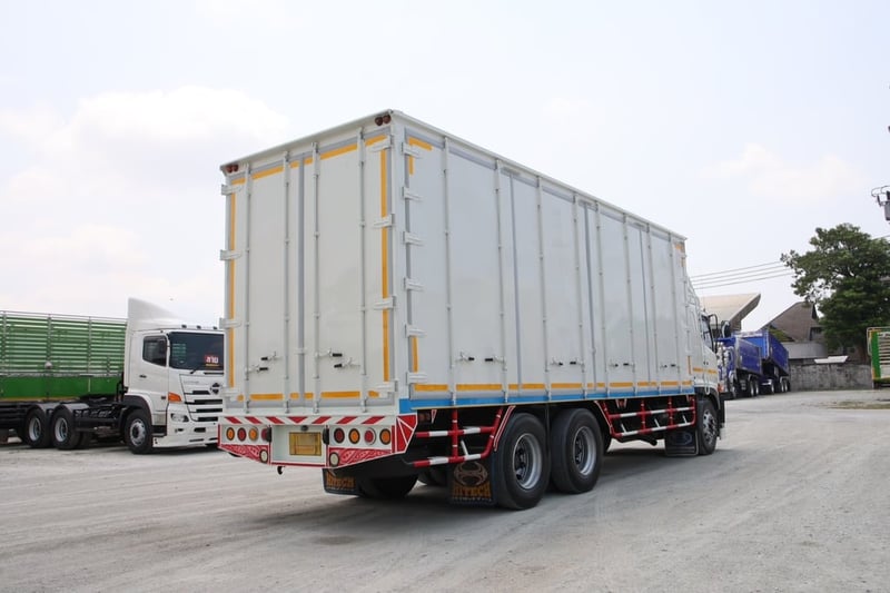 สิบล้อตู้สิบบาน HINO FL8J 260 แรง ปี 2561 (2717)