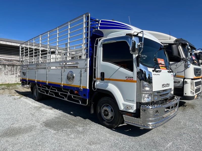 👉หกล้อคอก ISUZU FRR 210 แรง ปี 2565  (9202)
