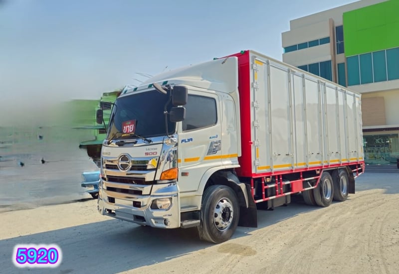 💥สิบล้อตู้สิบบาน HINO FL1A 344 แรง ปี 2562 (5920) 💥สิบล้อตู้สิบบาน HINO FL1A 344 แรง ปี 2562 (5920)