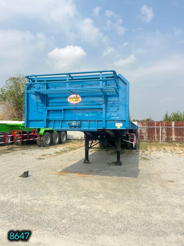 🧡 #หางพื้นเรียบ สามเพลา อู่ RCK ปี 2564 (8647) 🧡 #หางพื้นเรียบ สามเพลา อู่ RCK ปี 2564 (8647)