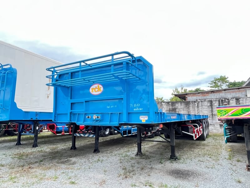 #หางพื้นเรียบสามเพลา อู่ RCK ปี 2564 (8647)