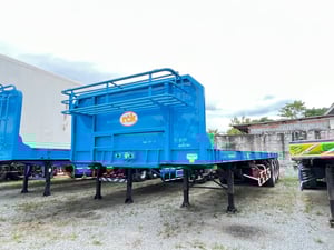 #หางพื้นเรียบสามเพลา อู่ RCK ปี 2564 (8647) #หางพื้นเรียบสามเพลา อู่ RCK ปี 2564 (8647)