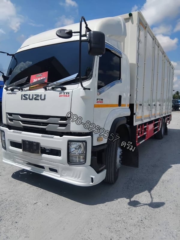 👉 หกล้อตู้สิบบาน ISUZU FTR 240 แรง ปี61 (0510) 👉 หกล้อตู้สิบบาน ISUZU FTR 240 แรง ปี61 (0510)