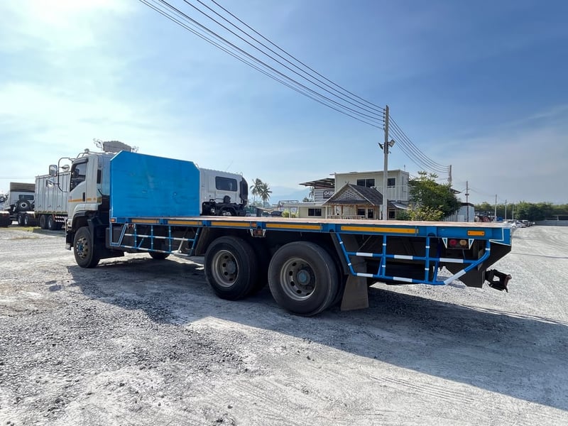 👉สิบล้อพื้นเรียบ ISUZU FVM 240 แรง ปี 2561 (1517) 