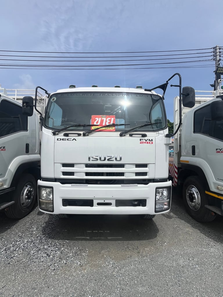 ‼️ สิบล้อพื้นเรียบ ISUZU FVM 240 แรง ปี 2555 (5844) ‼️ สิบล้อพื้นเรียบ ISUZU FVM 240 แรง ปี 2555 (5844)