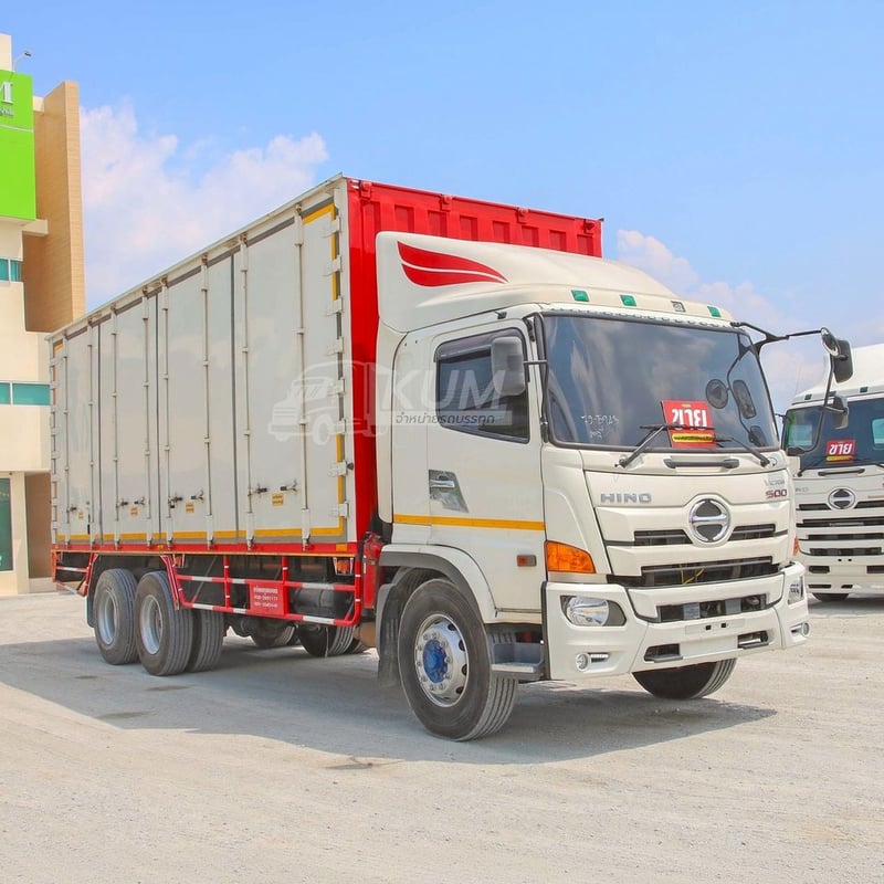 สิบล้อตู้สิบบาน HINO FL8J 260 แรง ปี 2565 (5943)