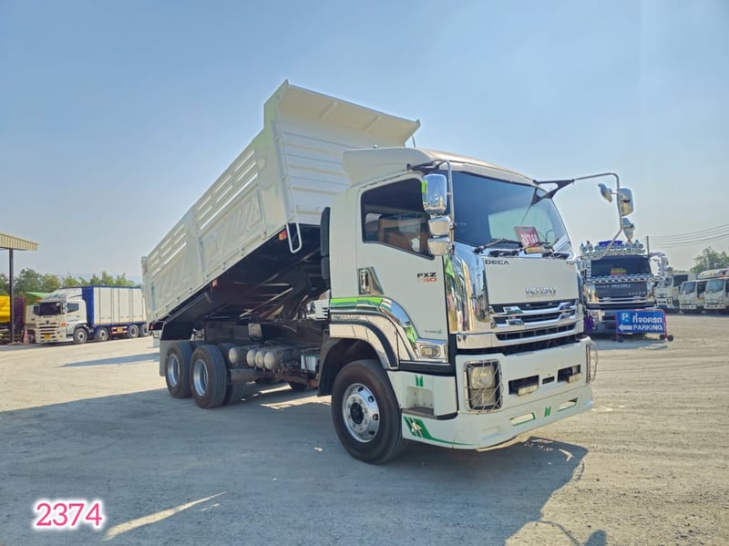 🇨🇷 สิบล้อดั้มพ์ ISUZU FXZ 360 ปี 2556 (2374)