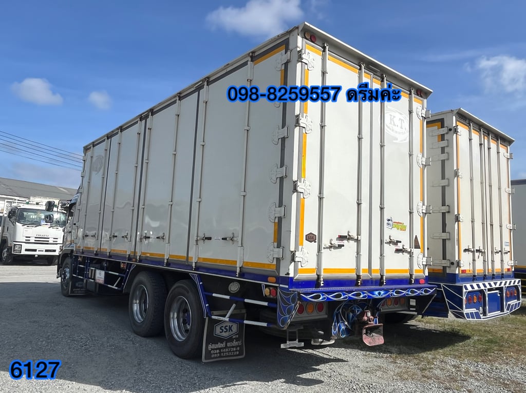 👉 สิบล้อตู้สิบบาน HINO FL8J 260 แรง ปี 2564  (6127) 👉 สิบล้อตู้สิบบาน HINO FL8J 260 แรง ปี 2564  (6127)