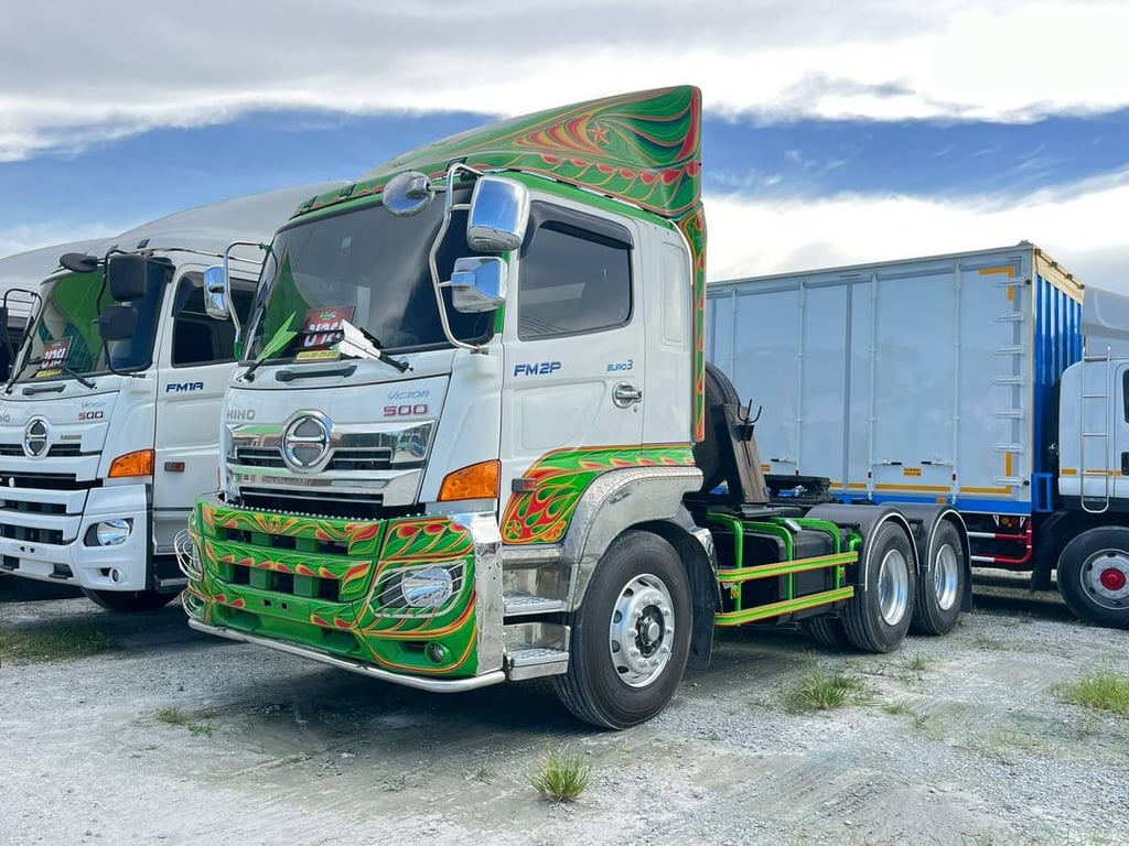 💥#สิบล้อหัวลาก HINO FM2P 380 แรง ปี 2562 (7351)