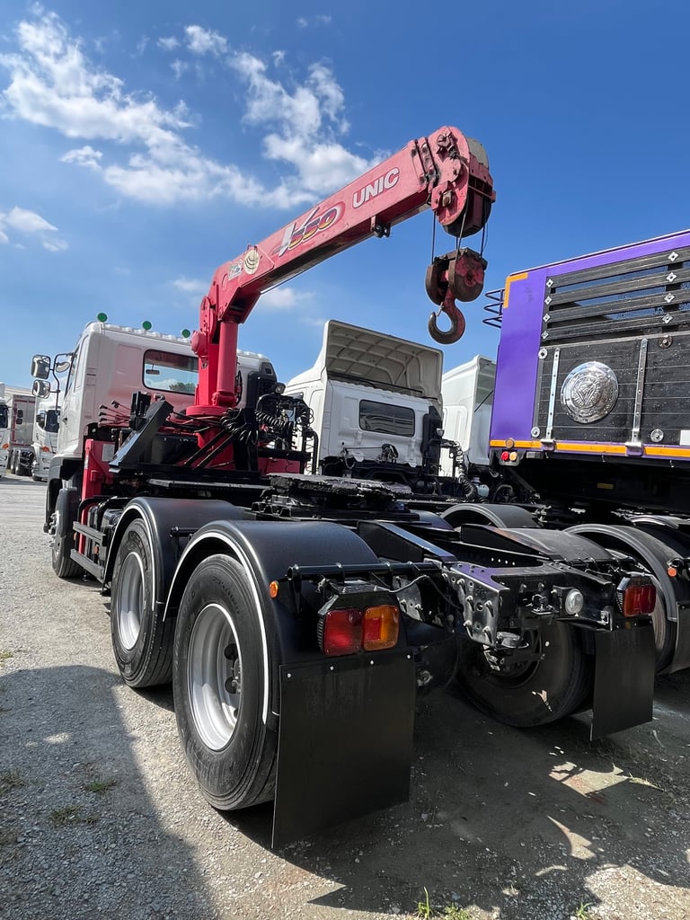 #สิบล้อเครน HINO FM1A 344 แรง ปี 2562 (0293)