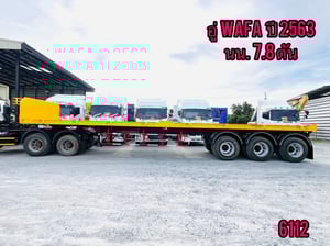 #หางพื้นเรียบ สามเพลา อู่ WAFA  ปี 2563 (6112)