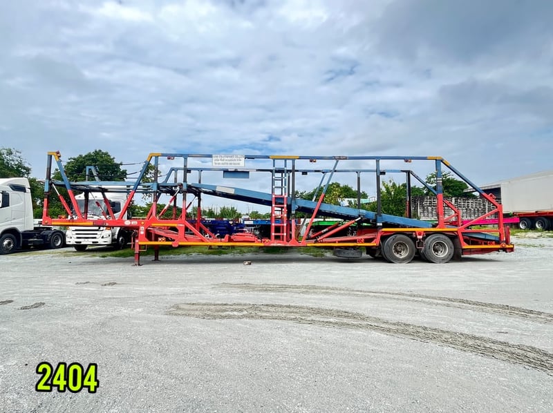 #หางบรรทุกรถยนต์_สองเพลา อู่ RCK ปี 2554 (4202) #หางบรรทุกรถยนต์_สองเพลา อู่ RCK ปี 2554 (4202)