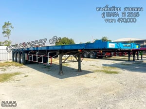 ✔️ หางพื้นเรียบ สามเพลา อู่ WAFA ปี 2565 (8655) ✔️ หางพื้นเรียบ สามเพลา อู่ WAFA ปี 2565 (8655)