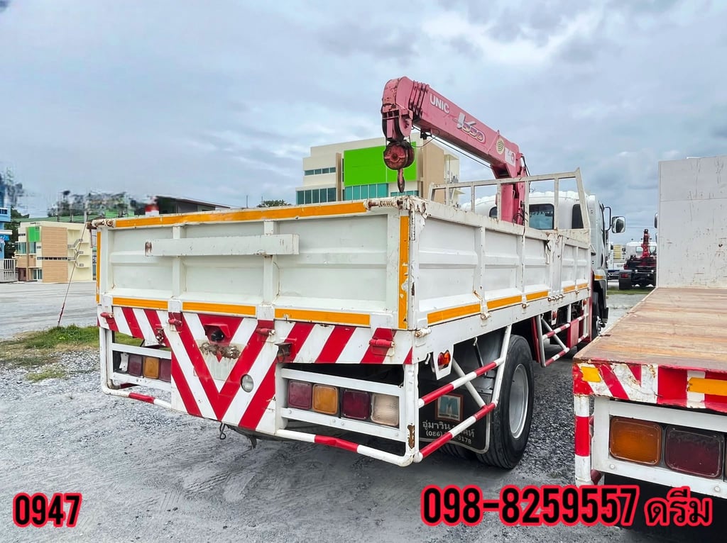 #หกล้อเครน ISUZU FTR240 แรง ปี 2557 (0947)