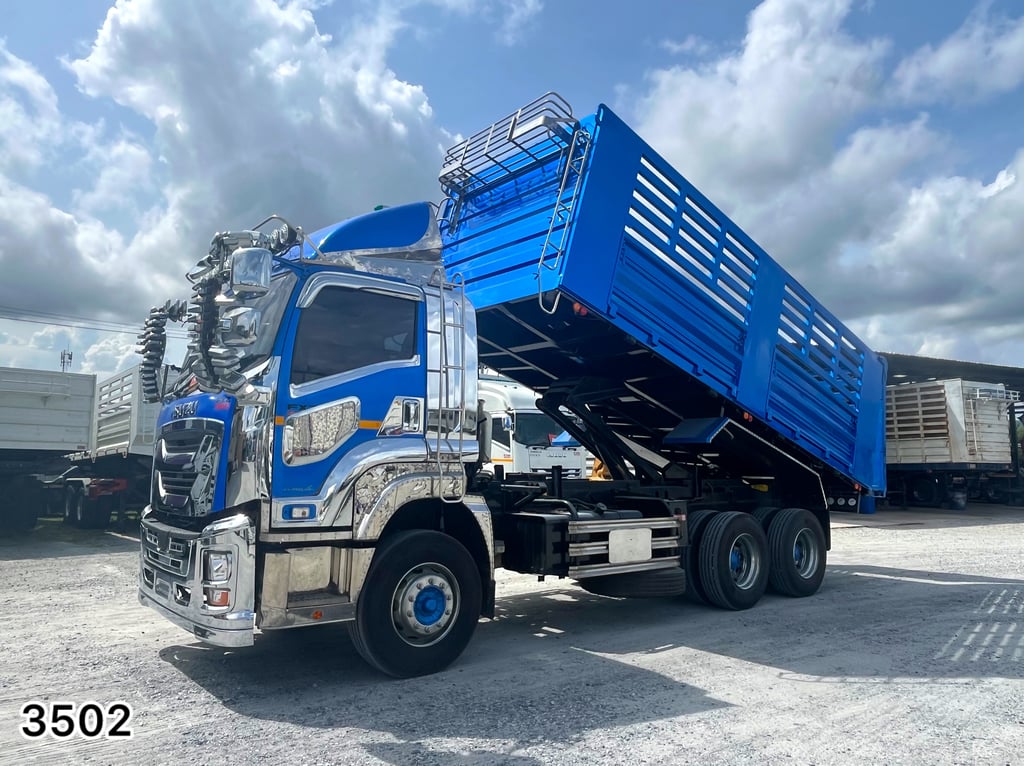 🚚  สิบล้อดั้มพ์  ปี2566  ISUZU  FXZ  360 แรง  (3502)