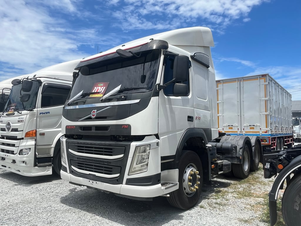 💥#สิบล้อหัวลากVOLVO  FM 370  แรง ปี 2561  (5130)