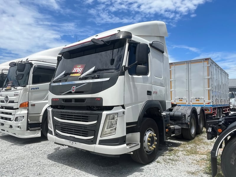 💥#สิบล้อหัวลากVOLVO  FM 370  แรง ปี 2561  (5130)