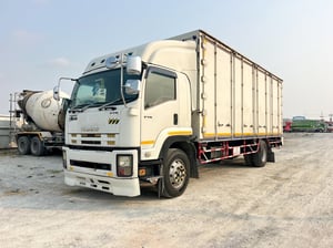 ✔️หกล้อตู้สิบบาน ISUZU FTR 240 แรง ปี 2557  (9785)