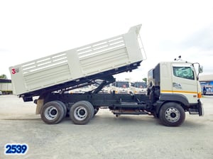 🇨🇷 สิบล้อดั้มพ์ HINO FM1A 344 แรง ปี 2560 (2539)