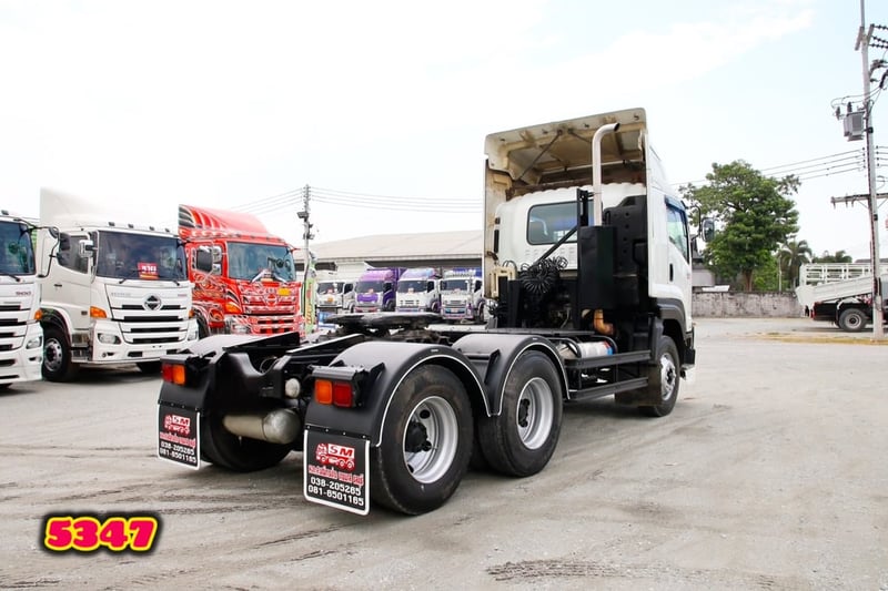 🇨🇷 สิบล้อหัวลาก ISUZU GXZ 360 แรง ปี 2560 (5347)