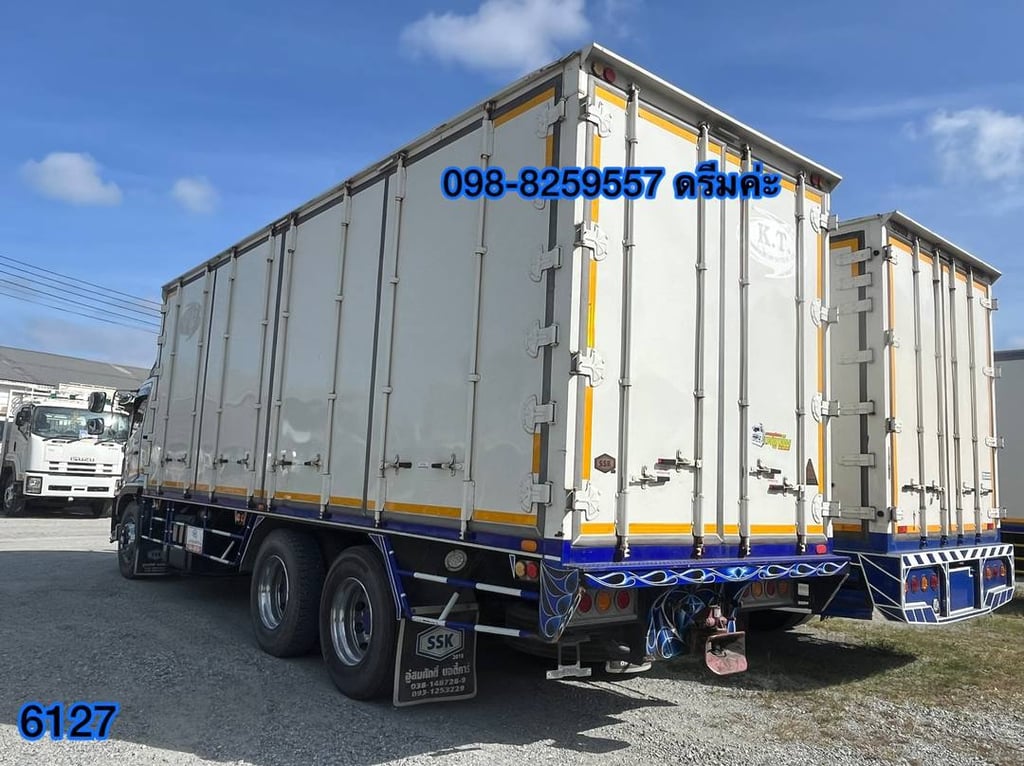 👉 สิบล้อตู้สิบบาน HINO FL8J 260 แรง ปี 2564 (6127) 👉 สิบล้อตู้สิบบาน HINO FL8J 260 แรง ปี 2564 (6127)