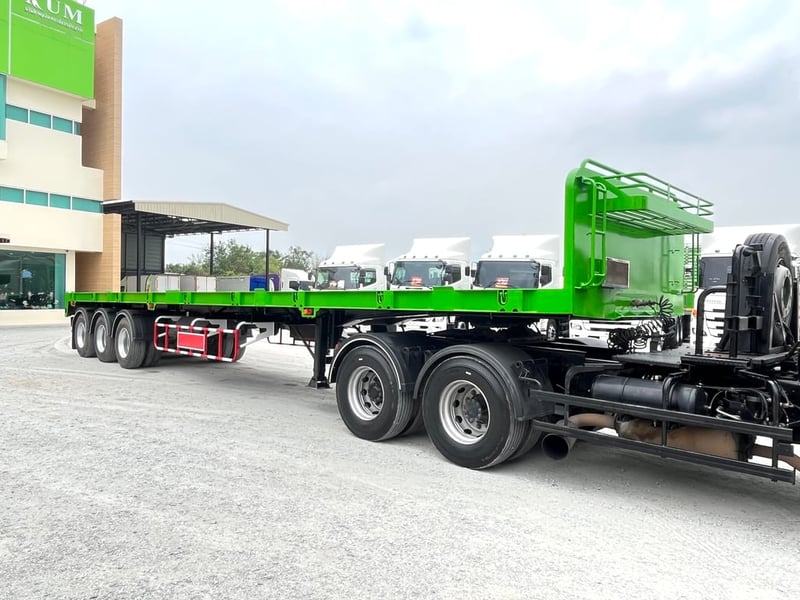 หางพื้นเรียบ สามเพลา อู่ ส.สมบัติ ปี 2561 (5529) หางพื้นเรียบ สามเพลา อู่ ส.สมบัติ ปี 2561 (5529)