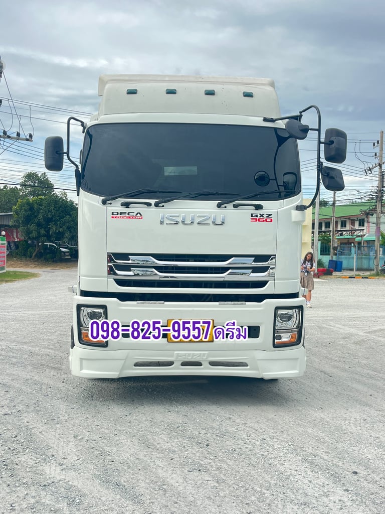 ‼️ สิบล้อหัวลาก ISUZU  GXZ 360 แรง ปี 2566  (9052)