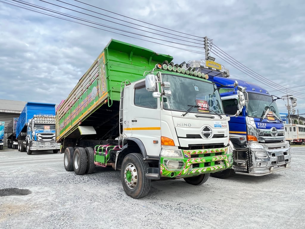 📌สิบล้อดั้มพ์ HINO FM1A 344 แรง ปี 2559