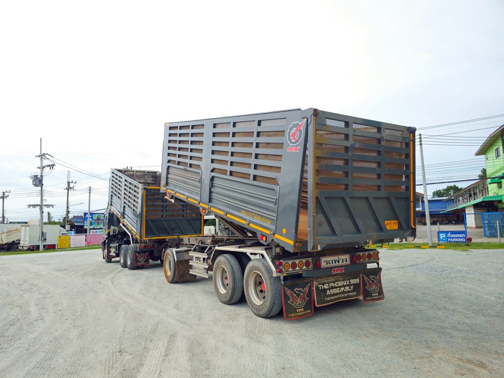 🌺 สิบล้อดั้มพ์เกษตร ISUZU FXZ 360 แรง ปี 2566  (7740,7741)