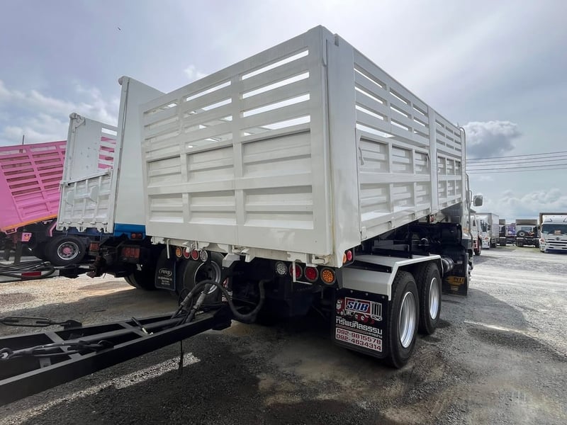 ‼️ สิบล้อดั้มพ์ HINO FM1A 344 แรง ปี 2565 ‼️ หางดั้มพ์ สามเพลา อู่ เดอะฟินนิค ปี 2565 ( 2753 , 1976 )