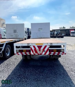 #สิบล้อพื้นเรียบ ISUZU  FVZ 300  แรง ปี 2557 (0812)