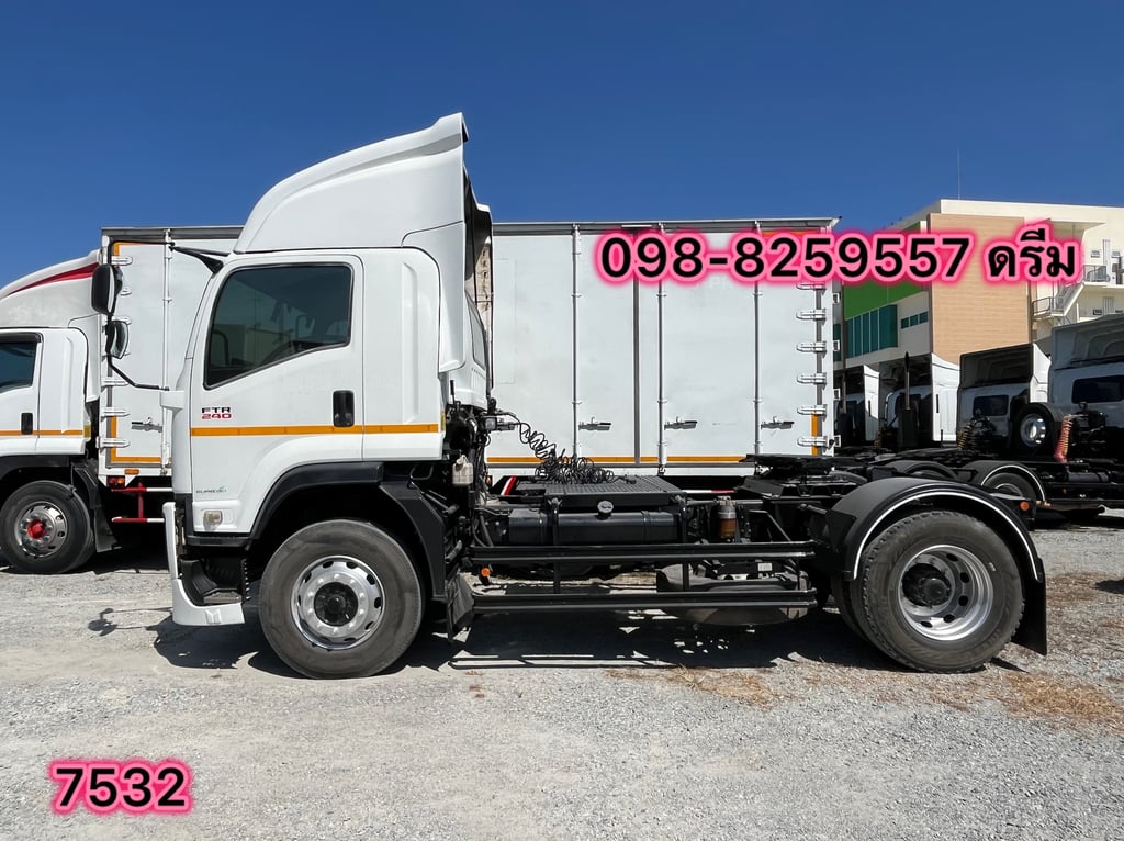 💥หกล้อหัวลาก ISUZU FTR 240 แรง ปี 2563 (7532) 💥หกล้อหัวลาก ISUZU FTR 240 แรง ปี 2563 (7532)