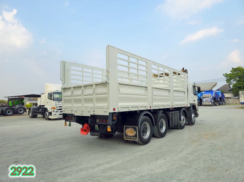 #Vาย 12 ล้อกระบะคอก Volvo FM 440 แรงม้า ปี 56 (2922)