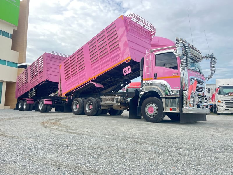 🌺 สิบล้อดั้มพ์เกษตร ISUZU FXZ 360 แรง ปี 2566 (1236