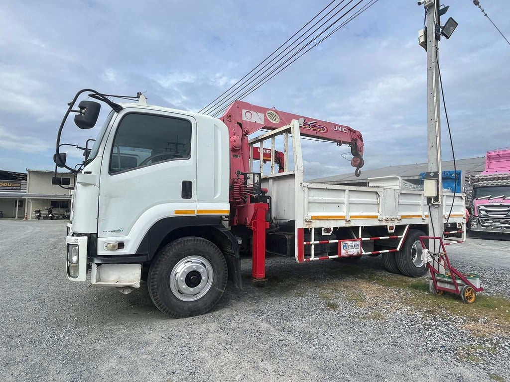 👉 หกล้อเครน ISUZU FTR 240 แรง ปี 2557 (0947) 👉 หกล้อเครน ISUZU FTR 240 แรง ปี 2557 (0947)