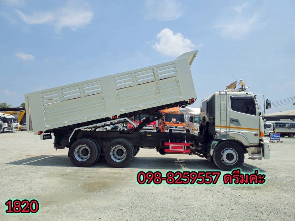 ‼️ สิบล้อดั้มพ์ HINO FM1A 344 แรง ปี 2565  (1820)