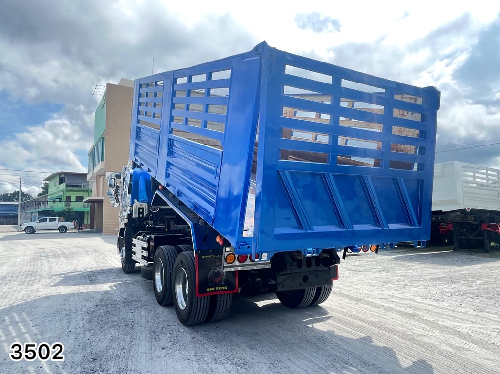 🌺 สิบล้อดั้มพ์ ISUZU FXZ 360 แรง ปี 2566  (3502)