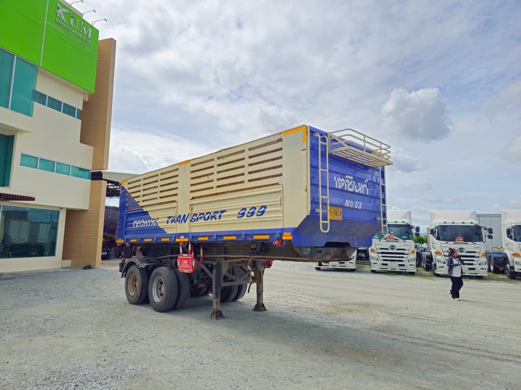 🇨🇷 หางเซมิดั้มพ์ สองเพลา อู่ TNJ  ปี 2565  (0824)