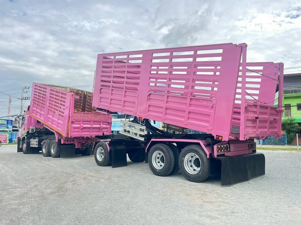 🌺 สิบล้อดั้มพ์เกษตร ISUZU FXZ 360 แรง ปี 2566 🌺 หางดั้มพ์ สามเพลา อู่ ซี.ที ปี 2566 (1364,1365) 🌺 สิบล้อดั้มพ์เกษตร ISUZU FXZ 360 แรง ปี 2566 🌺 หางดั้มพ์ สามเพลา อู่ ซี.ที ปี 2566 (1364,1365)