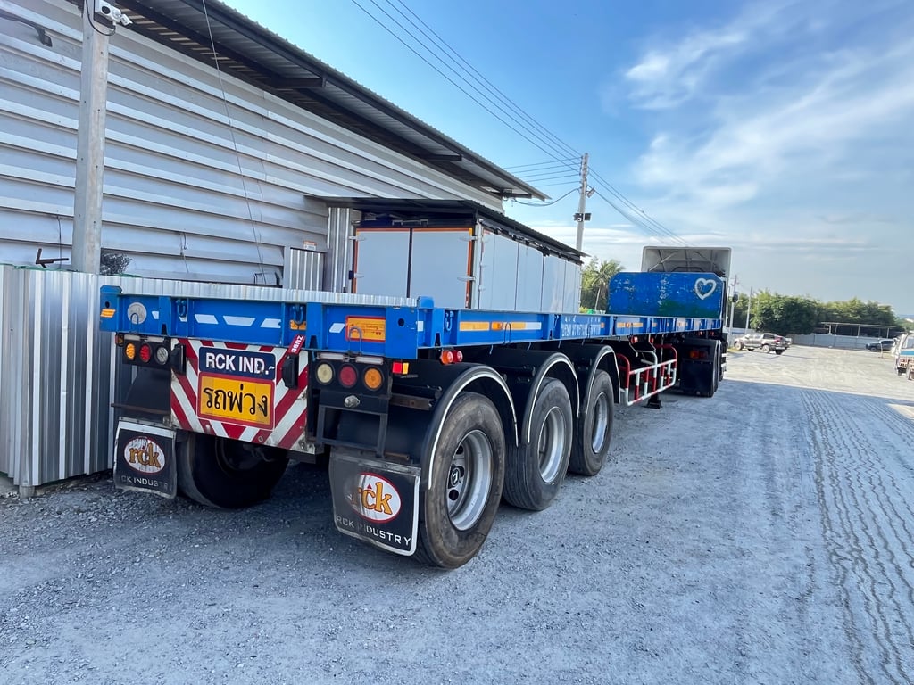 #หางพื้นเรียบสามเพลา อู่ RCK ปี 2565 (5249)