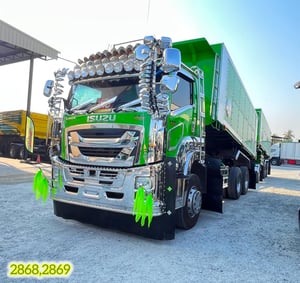 💚 สิบล้อดั้มพ์ISUZU FXZ 360 แรง ปี 2565 (2868,2869)