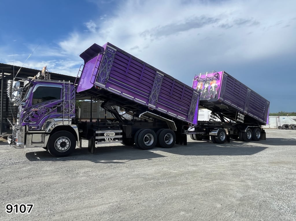 🚚  สิบล้อดั้มพ์  ปี2566  ISUZU  FXZ  360 แรง  (3502)