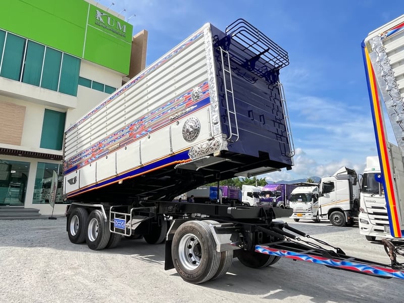 👉สิบล้อดั้มพ์พ่วง HINO FM1A  344 แรงม้า ปี 61 (3362,3363)